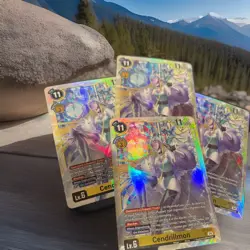 X4 Cendrillmon ST19-12 SR FOIL HOLO Digimon Card SET FREE SHIPPING - Image 5