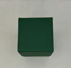 Deck Box (MTG Cards, Trading Card Case) Large Size for 100+ Cards Dice-Green - Image 2