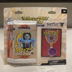 MetaZoo Cryptid Nation collectible card game (native) 3 Packs + Bonus And Coin - Image 1