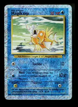 Magikarp 52/110 Legendary Collection 2002 Reverse Holo Pokemon Card TCG - Image 1