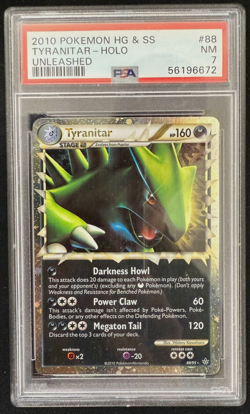 Tyranitar Prime - PSA 7 - 88/95 - HGSS Unleashed - Graded Pokemon Card - Image 1