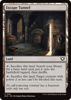 MTG Magic 1x Escape Tunnel (M/NM) Commander Edge of Eternities - Image 1