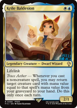 MTG magic 1x Krile Baldesion (M/NM) Commander Final Fantasy - Image 1