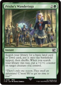 MTG magic 1x Prishe's Wandering FOIL (M/NM) Final Fantasy - Image 1