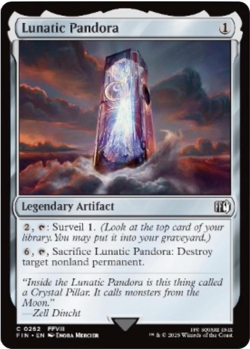 MTG magic 1x Lunatic Pandora FOIL (M/NM) Final Fantasy - Image 1