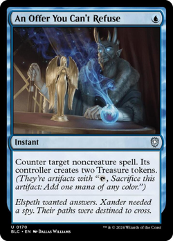 MTG Magic 1x An Offer You Can't Refuse (M/NM) Commander Bloomburrow - Image 1