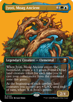 MTG 1x Jyoti, Moag Ancient BORDERLESS RIPPLE FOIL (M/NM) Com. Modern Horizons 3 - Image 1