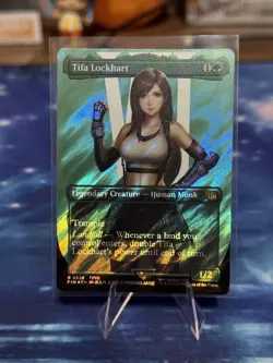 Tifa Lockhart (Borderless) (Surge Foil) Final Fantasy Foil - Image 1
