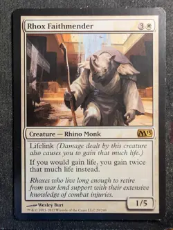 Rhox Faithmender - Magic 2013 (MTG) - Image 1
