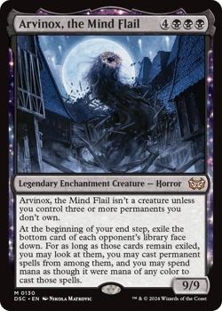 MTG Magic 1x Arvinox, the Mind Flail (M/NM) Commander Duskmourn House of Horror - Image 1