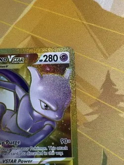 Pokemon SWSH Pokemon GO Mewtwo VSTAR 086/078 NM - Image 3