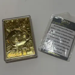 1999 Pokemon Jigglypuff 23 Karat Gold Plated Special Edition Trading Card BK - Image 2