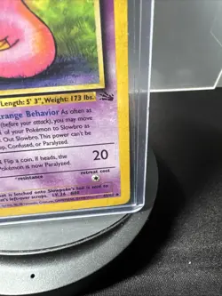 Pokemon TCG 1st Edition Slowbro Fossil Uncommon 43/62 Vintage WOTC NM - Image 5