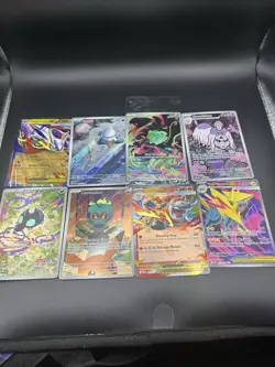 Pokemon Mega Evolution Lot Of 8 ENGLISH Bulbasaur Stamped + Marshadow SAR - Image 1