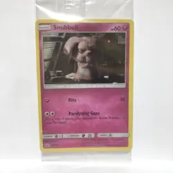 SEALED Snubbull SM200 NM/M Black Star Promo Holo Pokemon TCG Detective Pikachu - Image 1