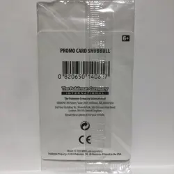 SEALED Snubbull SM200 NM/M Black Star Promo Holo Pokemon TCG Detective Pikachu - Image 2