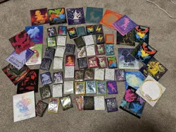 48 Pokemon Etb Sleeves & 21 Player Guides - Image 1
