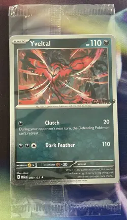 Pokemon TCG EB Games *Sealed* PROMO Yveltal (NZ/AU Exclusive) - Image 1