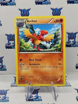 Archen 66/101 Pokemon Noble Victories NM - Image 1