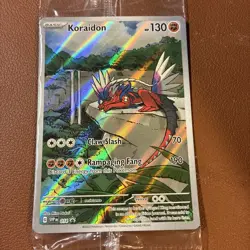 Pokemon TCG Koraidon SVP Black Star Promo SVP014 Holo Promo sealed. NM - Image 1