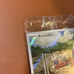 Pokemon TCG Koraidon SVP Black Star Promo SVP014 Holo Promo sealed. NM - Image 5
