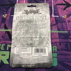 Yu-Gi-Oh! Cyberdark Impact 1st Edition Blister Pack Factory Sealed Rare - Image 2