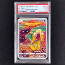 PSA 7 Pokemon Card Psyduck Munch A Retrospective 2018 Japanese 286 - Image 1