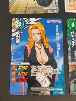 Ichigo Kurosaki JS01-13 Bleach Miracle Battle Card japanesePromo Rangiku eb144 - Image 5