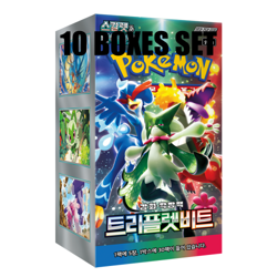 [10 BOXES] Pokemon Card Game Triplet Beat Booster Box sv1a Korean VERSION - Image 1