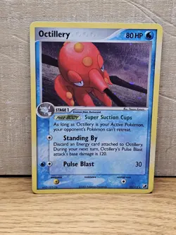 Octillery 10/115 EX Unseen Forces Holo Rare Pokemon Card TCG - Image 1