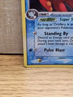 Octillery 10/115 EX Unseen Forces Holo Rare Pokemon Card TCG - Image 5
