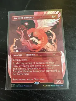 MTG FOIL Arclight Phoenix Secret Lair Countdown Kit Borderless - Secret Lair - Image 1