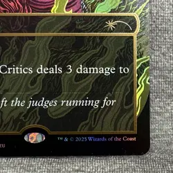 Skewer the Critics (Raised Foil) - Secret Lair (SLD) #2056 NM Borderless MTG - Image 5