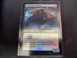 MTG Magic the Gathering FOIL Crooked Custodian SNC! - Image 1