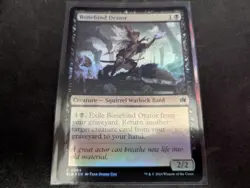 MTG Magic the Gathering FOIL Bonebind Orator BLB! - Image 1