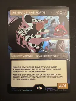 The Spot, Living Portal (FOIL) - 0231 - Marvel's Spider-Man MTG SPM TARE - NM - Image 1