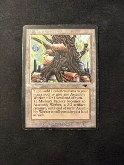 Mishra's Factory (Spring) Antiquities Mtg MP - Image 1