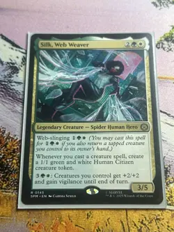 Silk, Web Weaver SPM NM MTG - Image 5