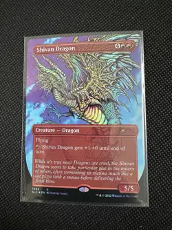 Shivan Dragon Foil - Secret Lair: 30th Anniversary Countdown Kit MTG Magic NM - Image 1