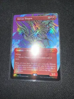 Shivan Dragon Foil - Secret Lair: 30th Anniversary Countdown Kit MTG Magic NM - Image 2