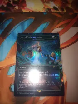 MTG Aerith's Curaga Magic (Heroic Intervention) Secret Lair Drop #1872 FOIL - Image 1