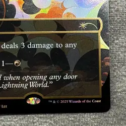 Rift Bolt (Raised Foil) - Secret Lair (SLD) #2055 NM Borderless MTG Magic Card - Image 5