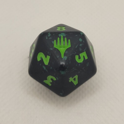 Mtg Spiderman Green Spindown Die - Magic the Gathering d20 - Image 2