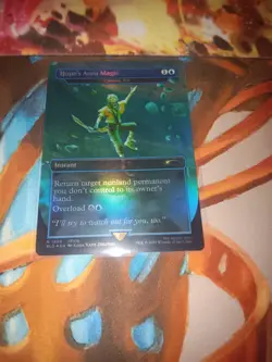 1x Hope's Aero Magic - Cyclonic Rift Foil Secret Lair Final Fantasy Magic MTG NM - Image 1