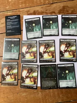 MTG Warhammer 40K Commander Necron Dynasties Deck Magic Gathering Dragon Shield - Image 2