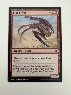 Blur Sliver MTG Magic the Gathering Card NM Near Mint CMM - Image 1