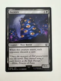 Hecteyes MTG Magic the Gathering Card NM Near Mint FIN - Image 1