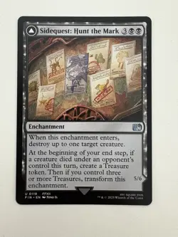 Sidequest: Hunt the Mark / Yiazmat Ultimate MTG Magic Gathering Card NM Mint FIN - Image 1