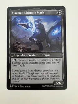 Sidequest: Hunt the Mark / Yiazmat Ultimate MTG Magic Gathering Card NM Mint FIN - Image 2