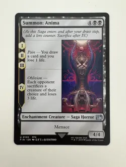 Summon: Anima MTG Magic the Gathering Card NM Near Mint FIN - Image 1